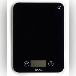 NIB Noom Black Digital Kitchen Scale